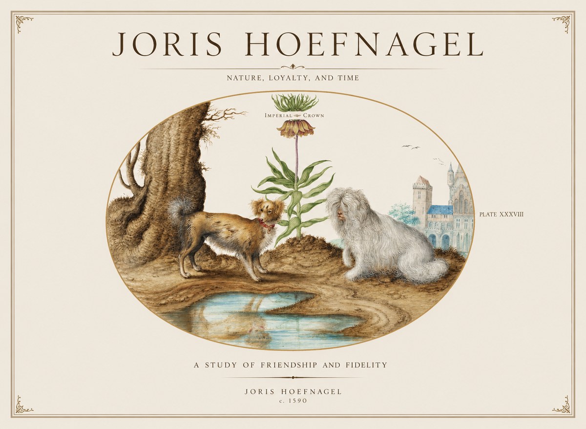 Joris Hoefnagel A Study of Friendship and Fidelity No1 - Plakát