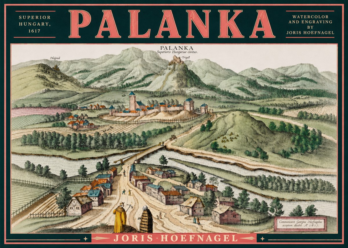 Joris Hoefnagel Palanka, Superior Hungary No4 - Plakát