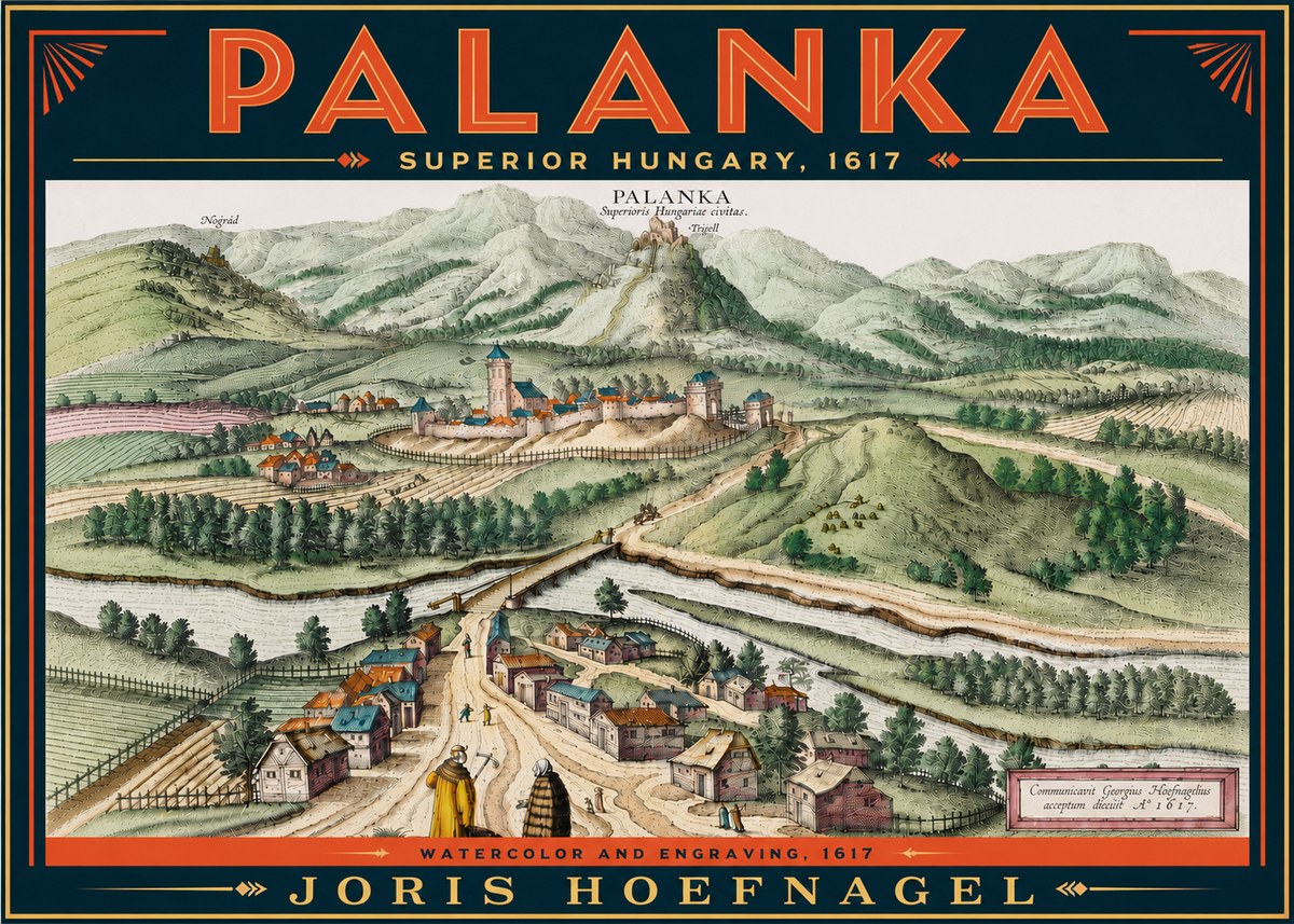 Joris Hoefnagel Palanka, Superior Hungary No5 - Plakát
