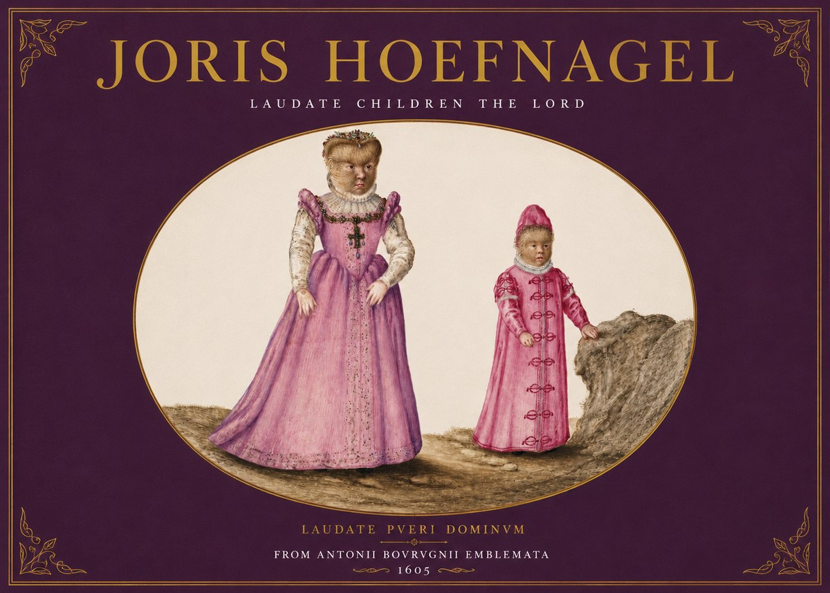 Joris Hoefnagel Laudate Pueri Dominum No5 - Plakát