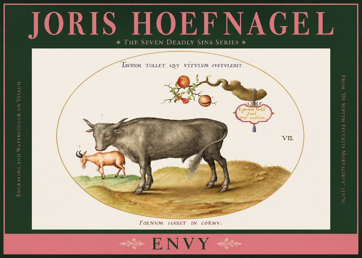 Joris Hoefnagel Envy No2 - Plakát