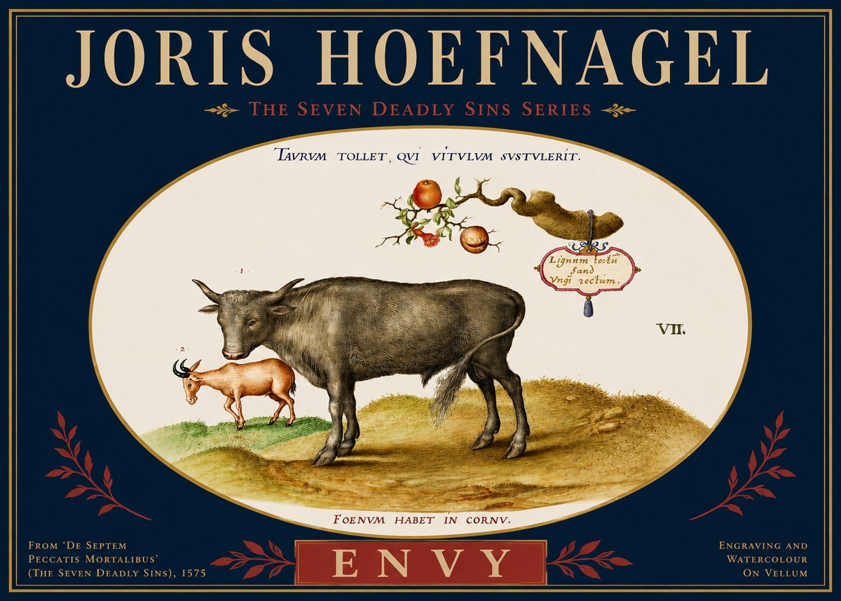 Joris Hoefnagel Envy No4 - Plakát