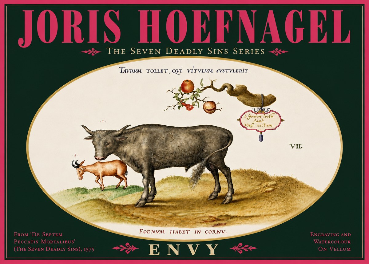 Joris Hoefnagel Envy No6 - Plakát