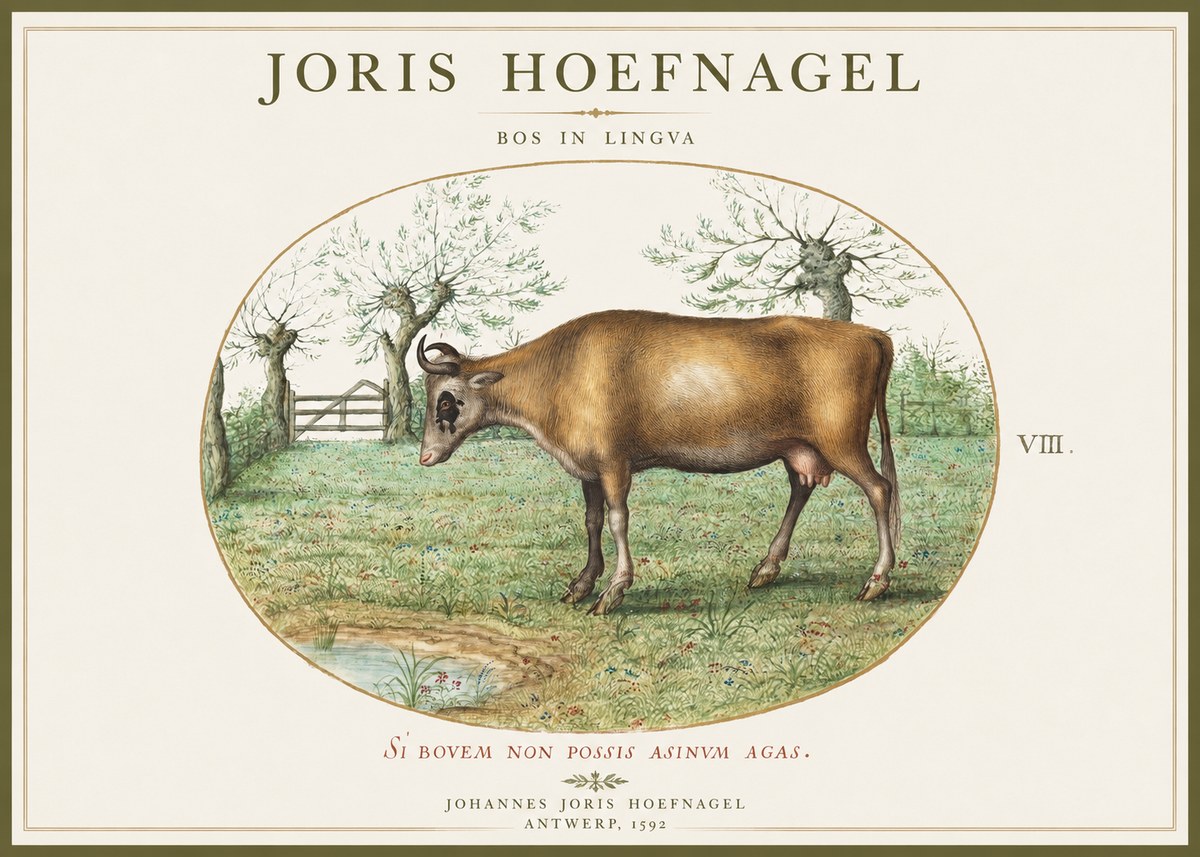 Joris Hoefnagel Bos in Lingva No1 - Plakát