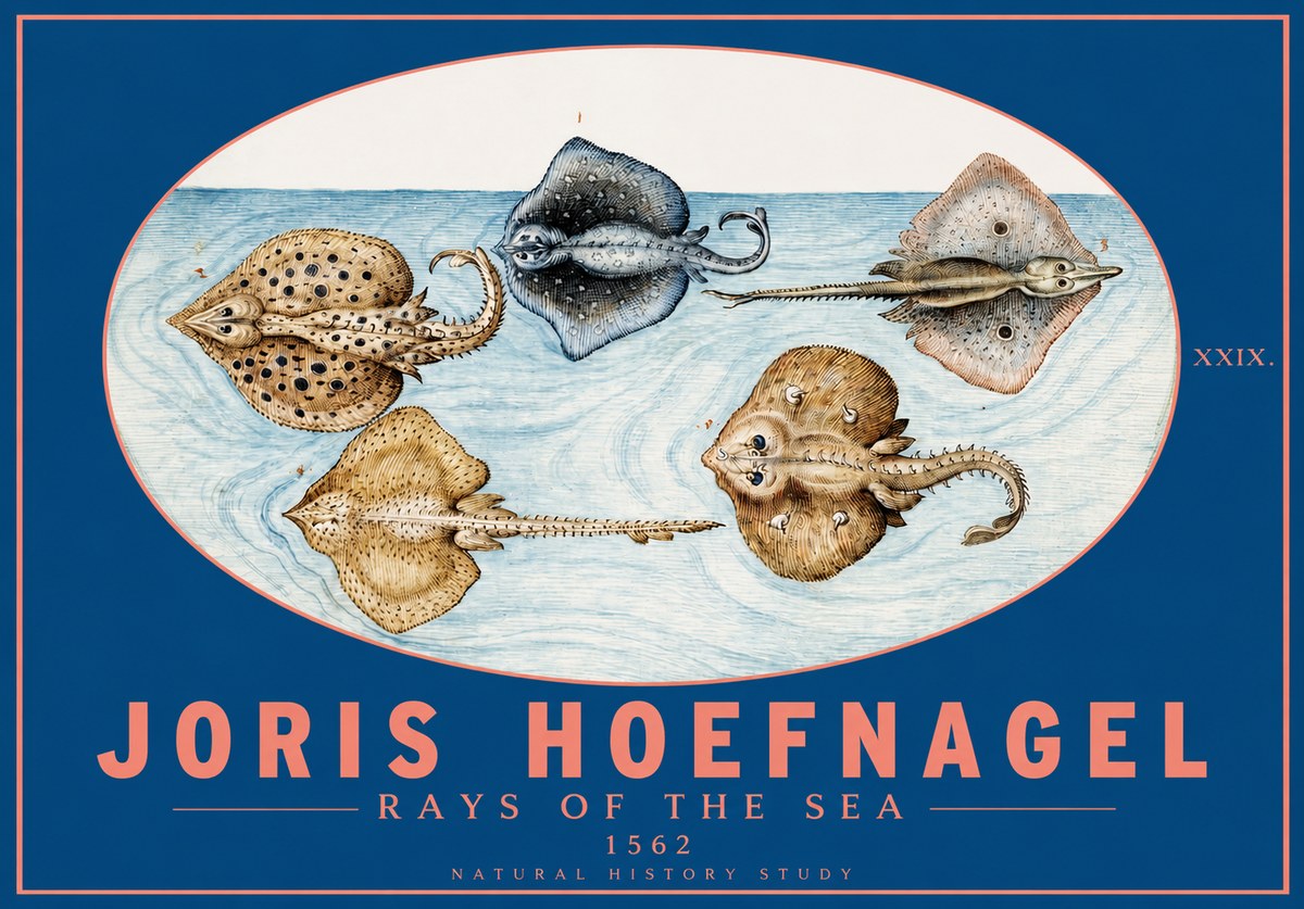 Joris Hoefnagel Rays of the Sea No2 - Plakát
