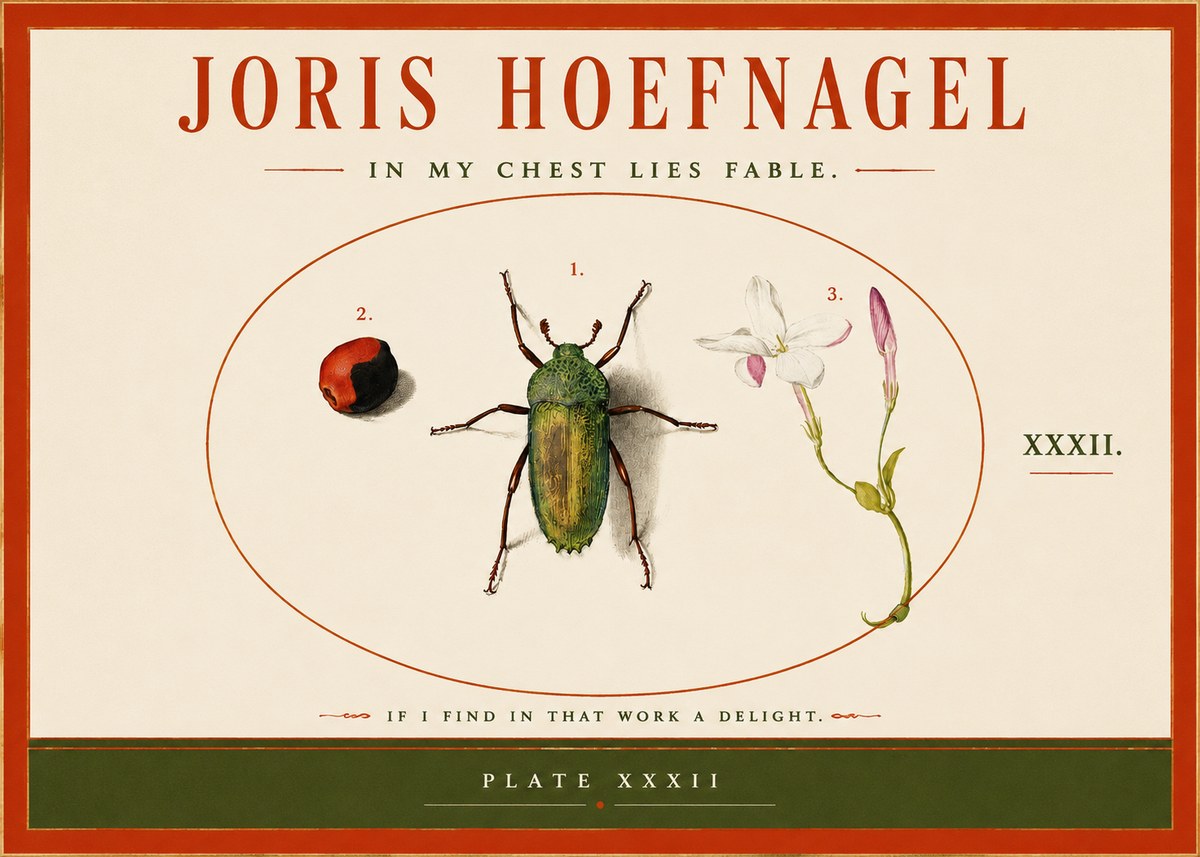 Joris Hoefnagel In My Chest Lies Fable No2 - Plakát