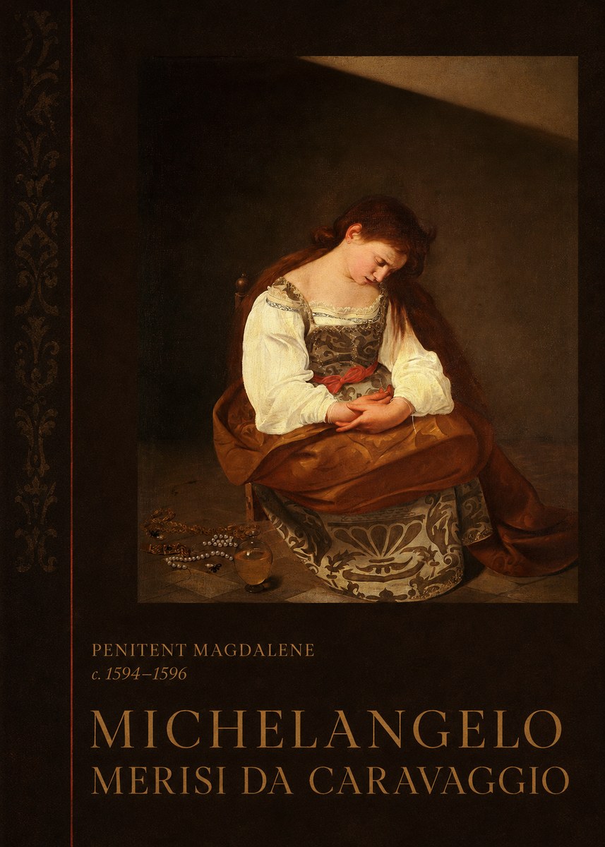 Michelangelo Merisi da Caravaggio Penitent Magdalene No2 - Plakát