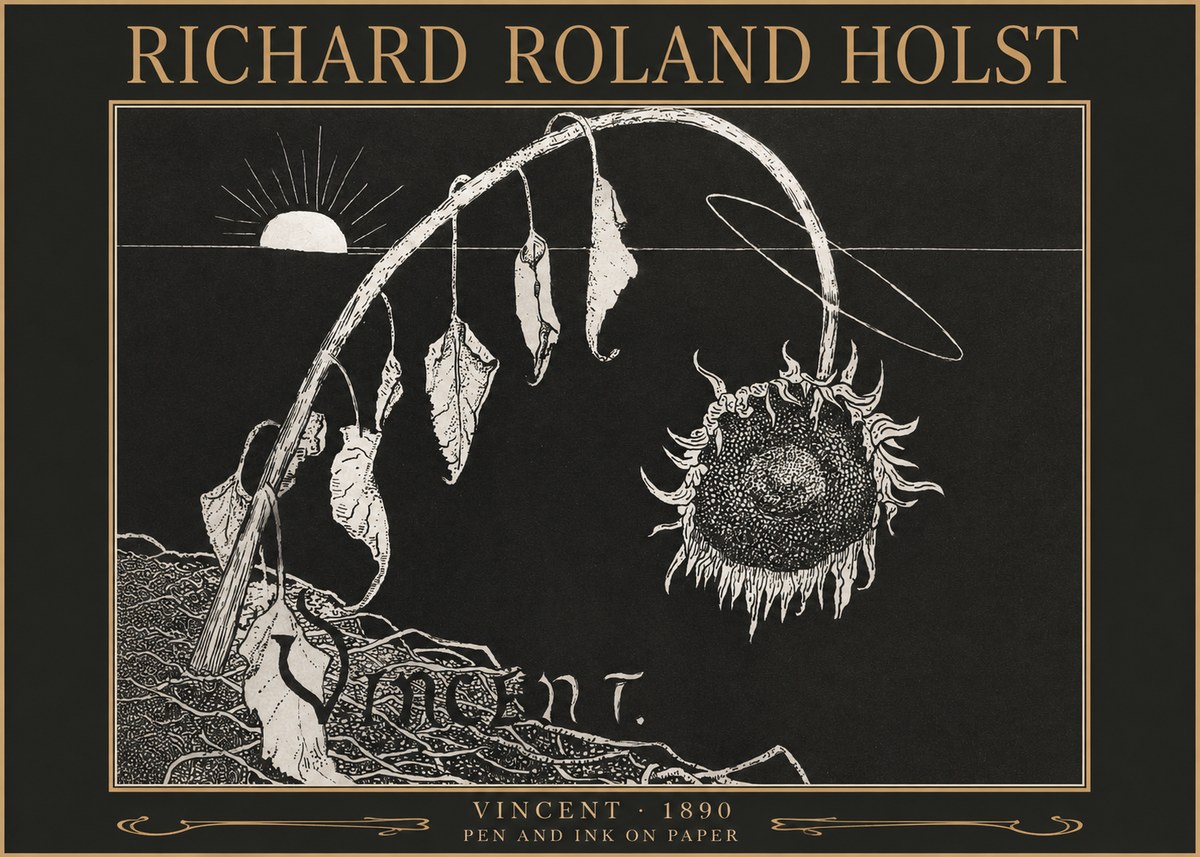 Richard Roland Holst Vincent No2 - Plakát