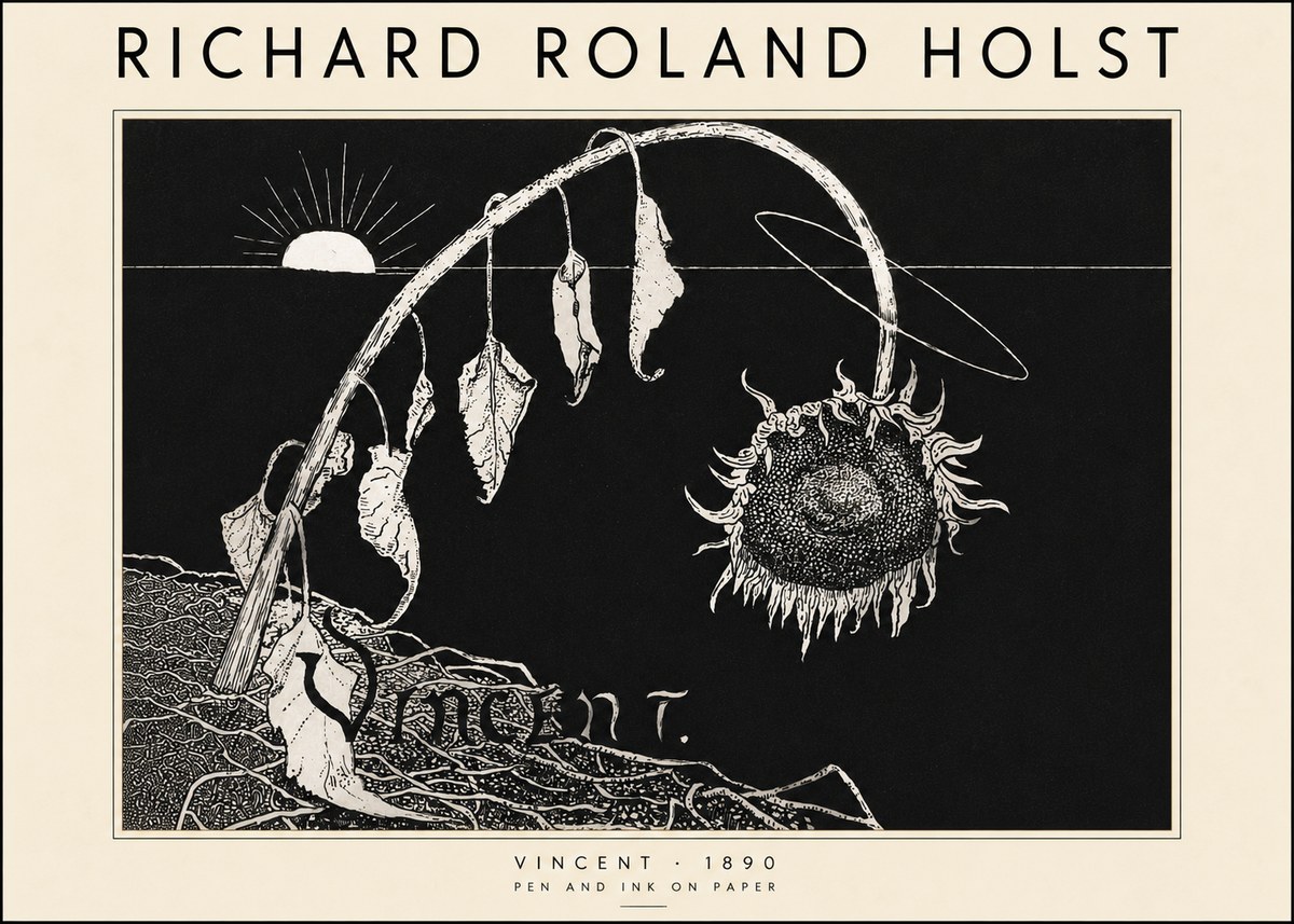 Richard Roland Holst Vincent No5 - Plakát