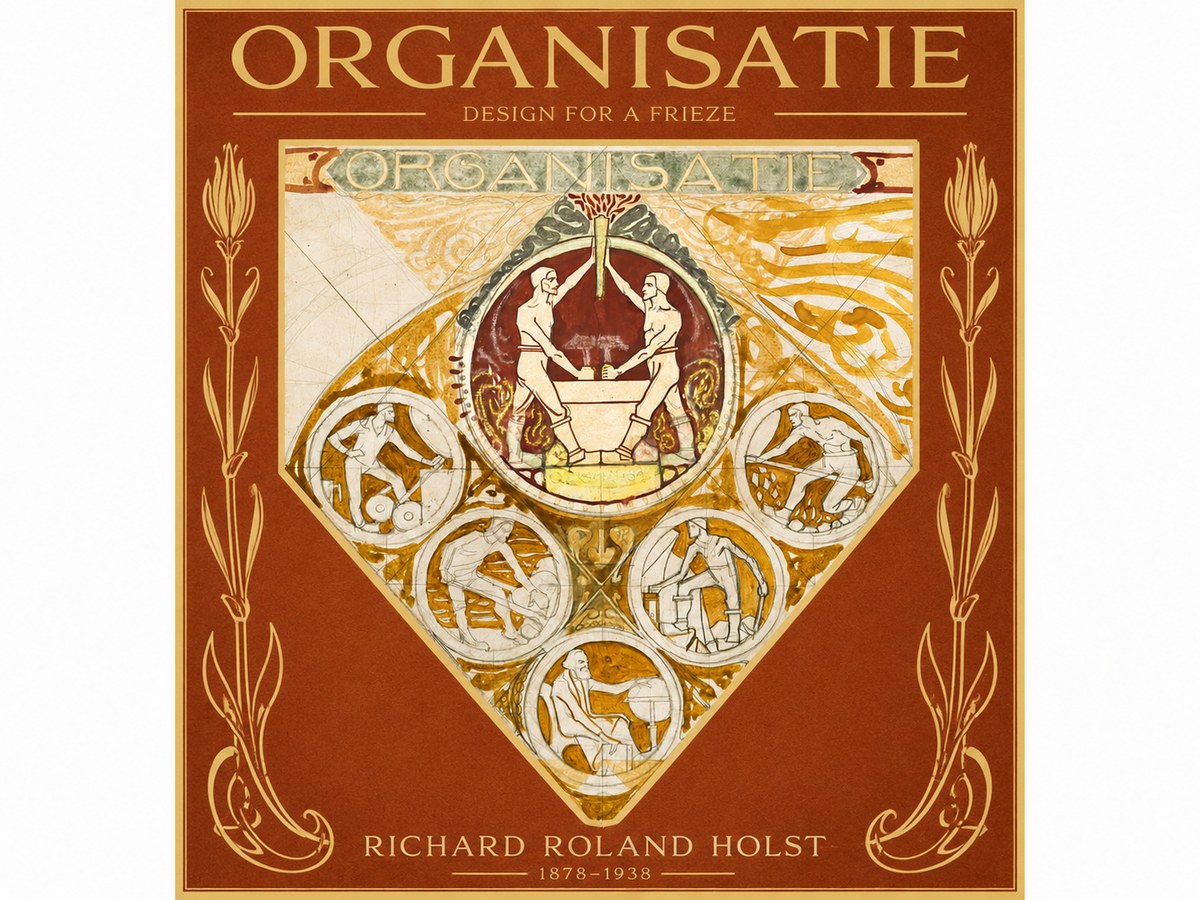 Richard Roland Holst Organisatie No2 - Plakát