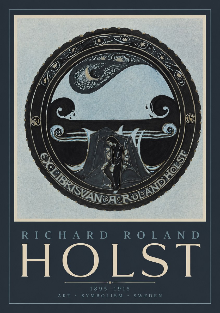 Richard Roland Holst St. Brisvane and the Sea No2 - Plakát