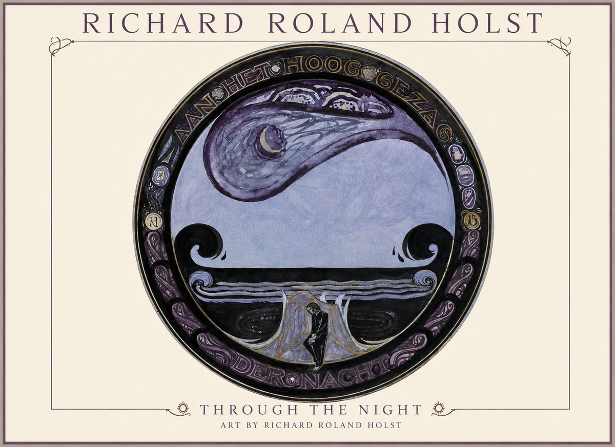 Richard Roland Holst An Die Nacht No2 - Plakát