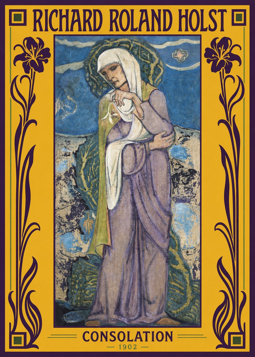 Richard Roland Holst Consolation No2 - Plakát
