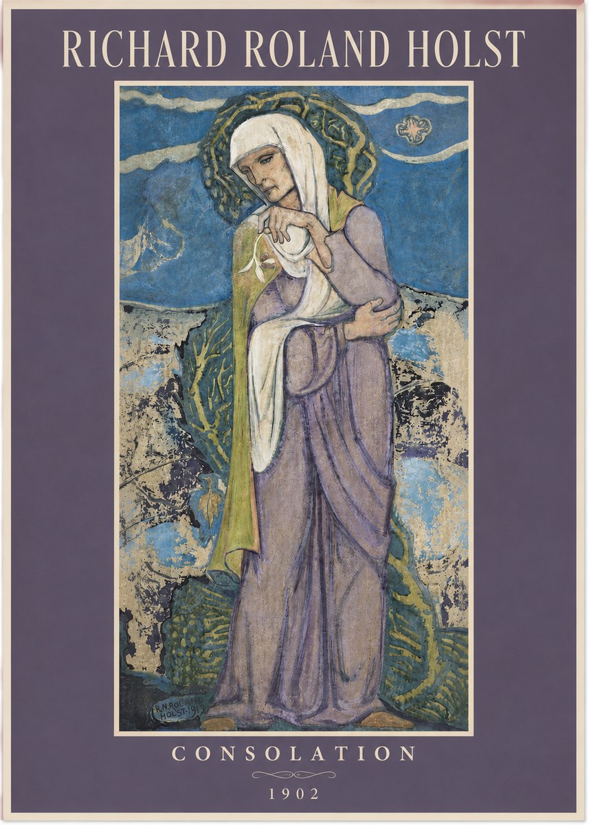 Richard Roland Holst Consolation No3 - Plakát