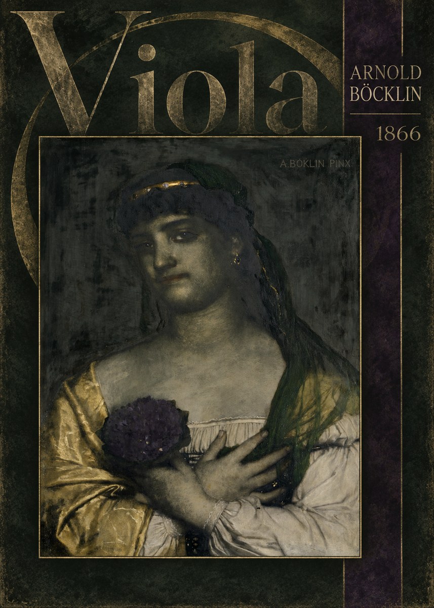 Arnold Böcklin Viola No6 - Plakát