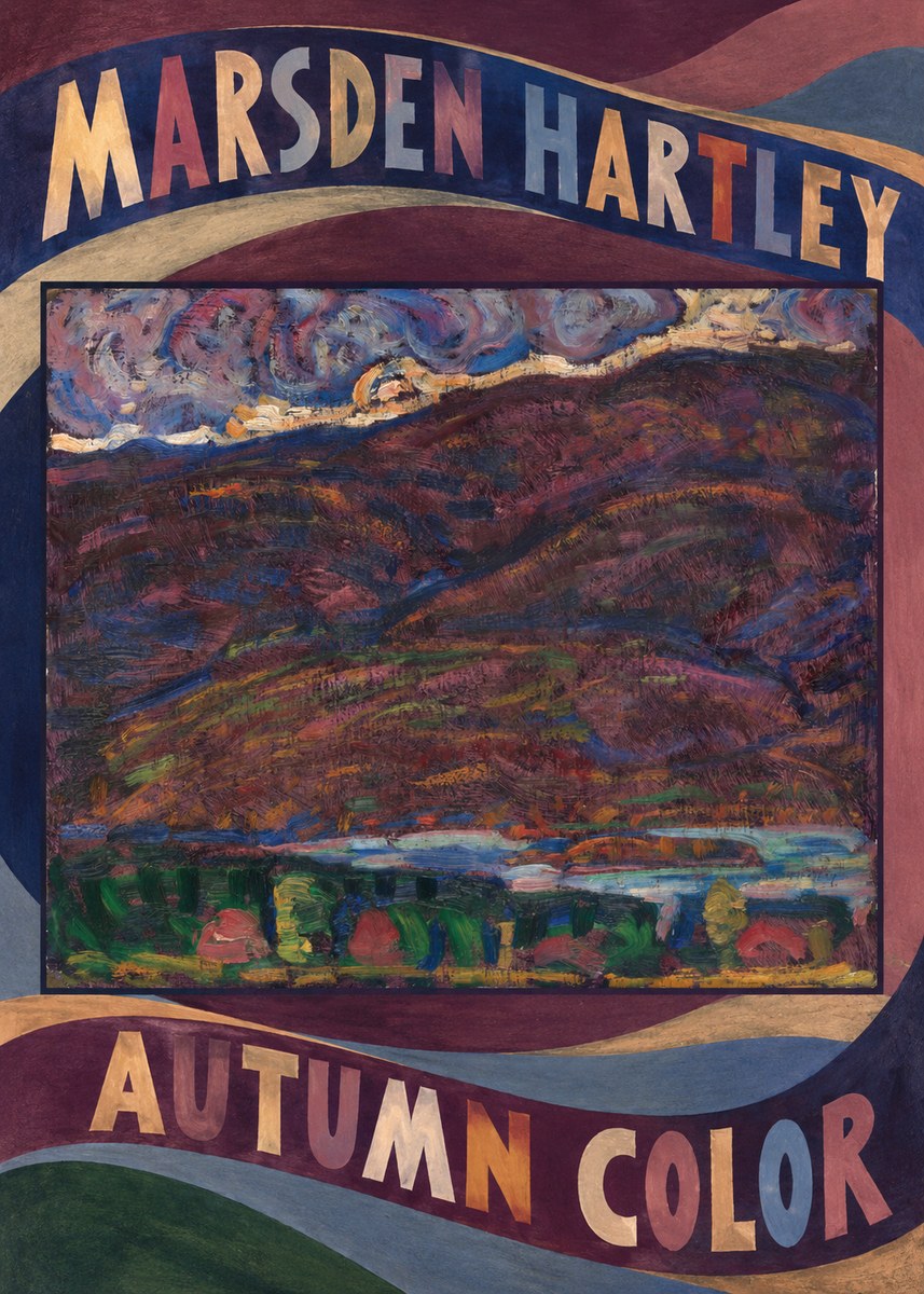 Marsden Hartley Autumn Color No3 - Plakát