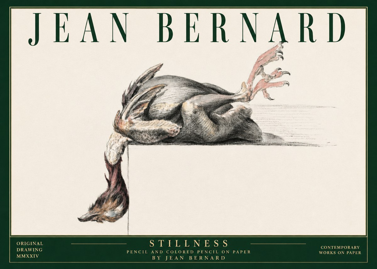Jean Bernard Stillness No3 - Plakát