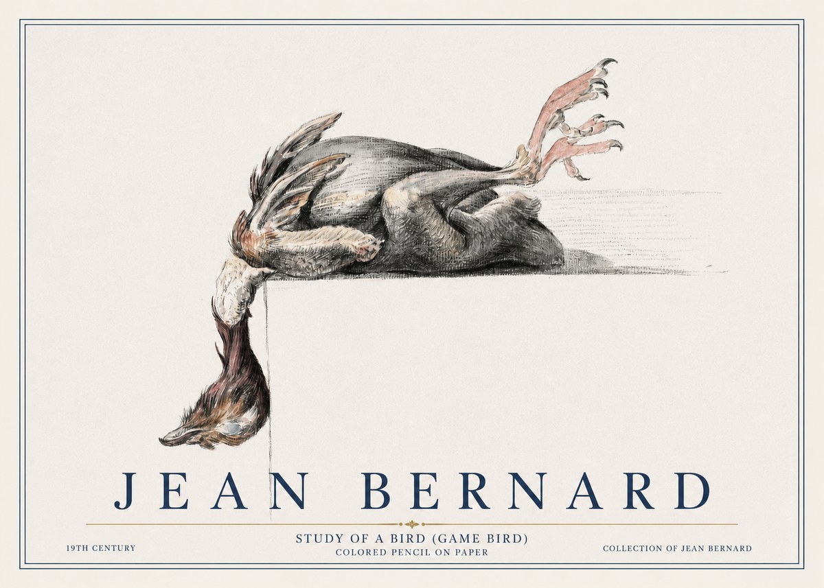 Jean Bernard Stillness No6 - Plakát