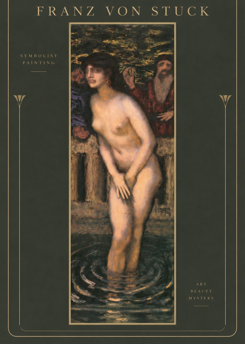 Franz von Stuck Susanna No2 - Plakát