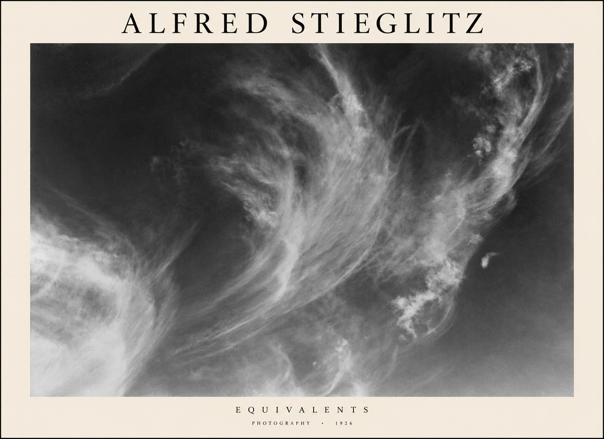 Alfred Stieglitz Equivalents I No1 - Plakát