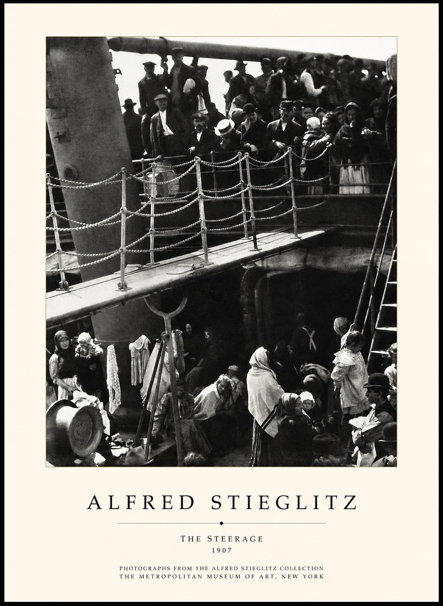 Alfred Stieglitz The Steerage – 1907 No5 - Plakát