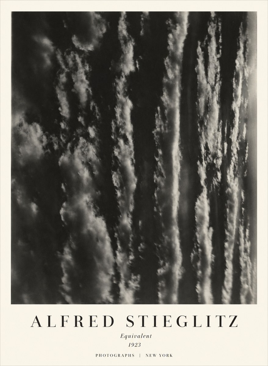 Alfred Stieglitz Equivalent I No3 - Plakát