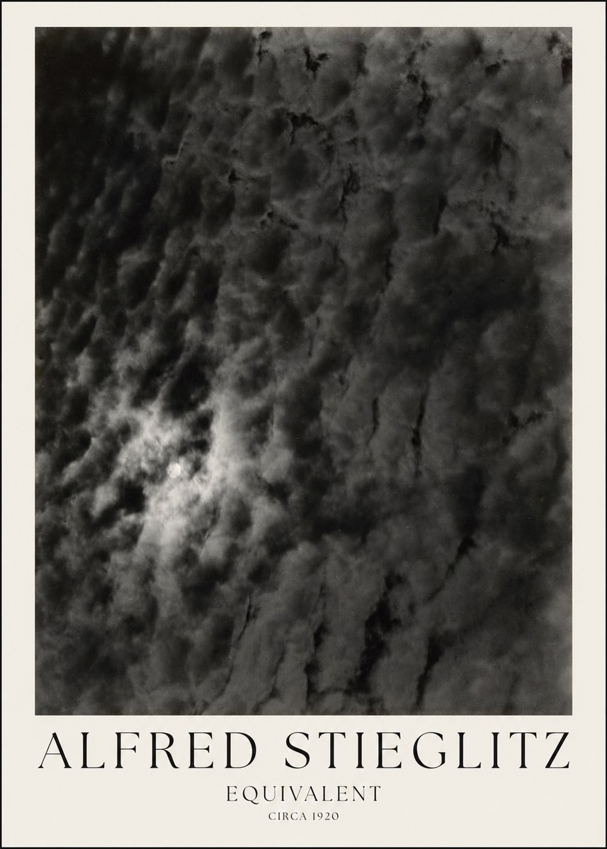 Alfred Stieglitz Equivalent II No1 - Plakát