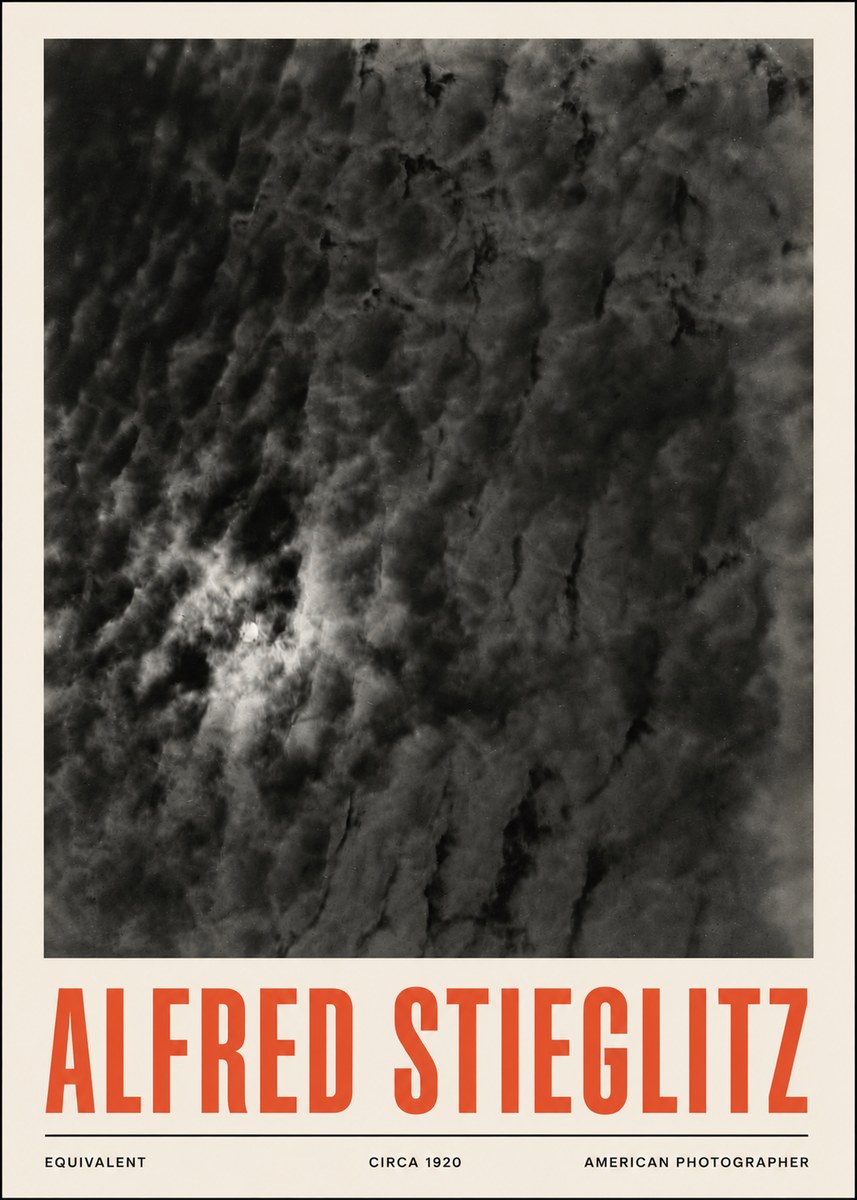 Alfred Stieglitz Equivalent II No6 - Plakát