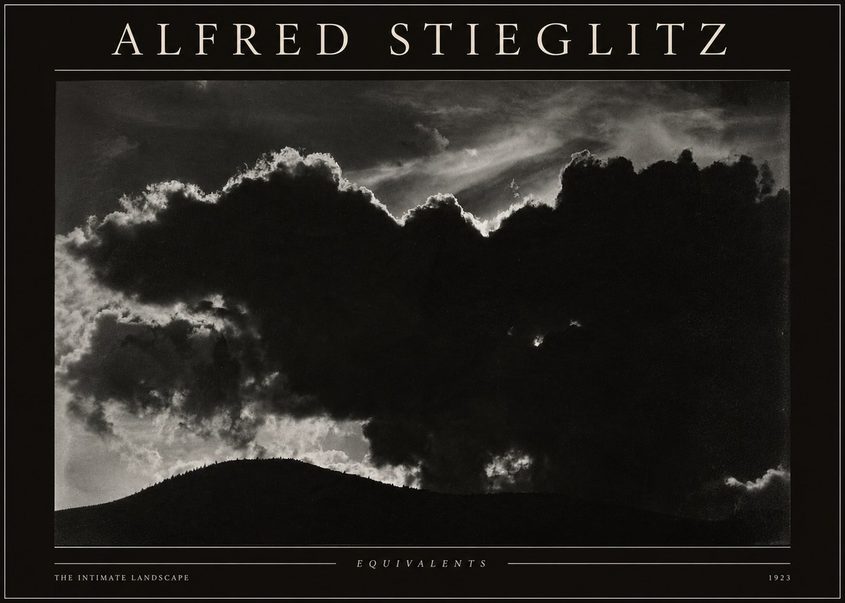 Alfred Stieglitz Equivalents II No3 - Plakát