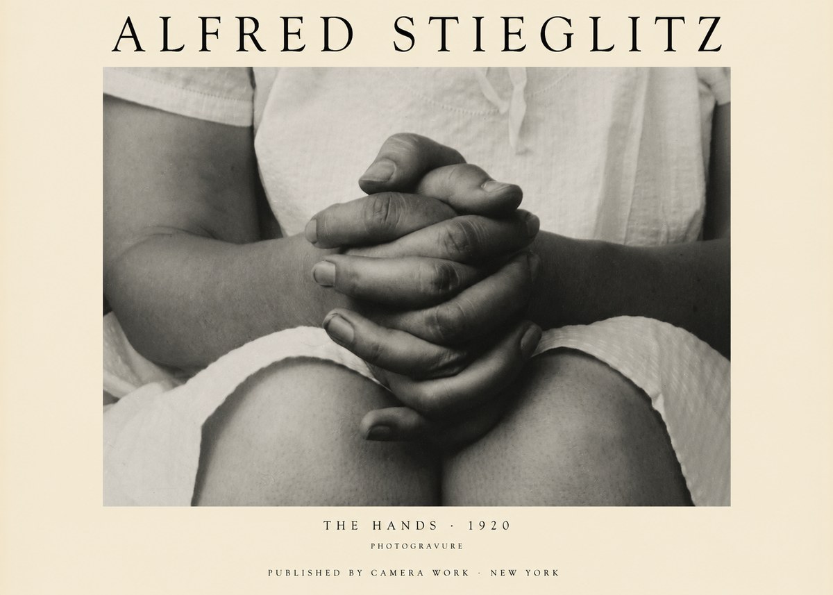 Alfred Stieglitz The Hands No1 - Plakát