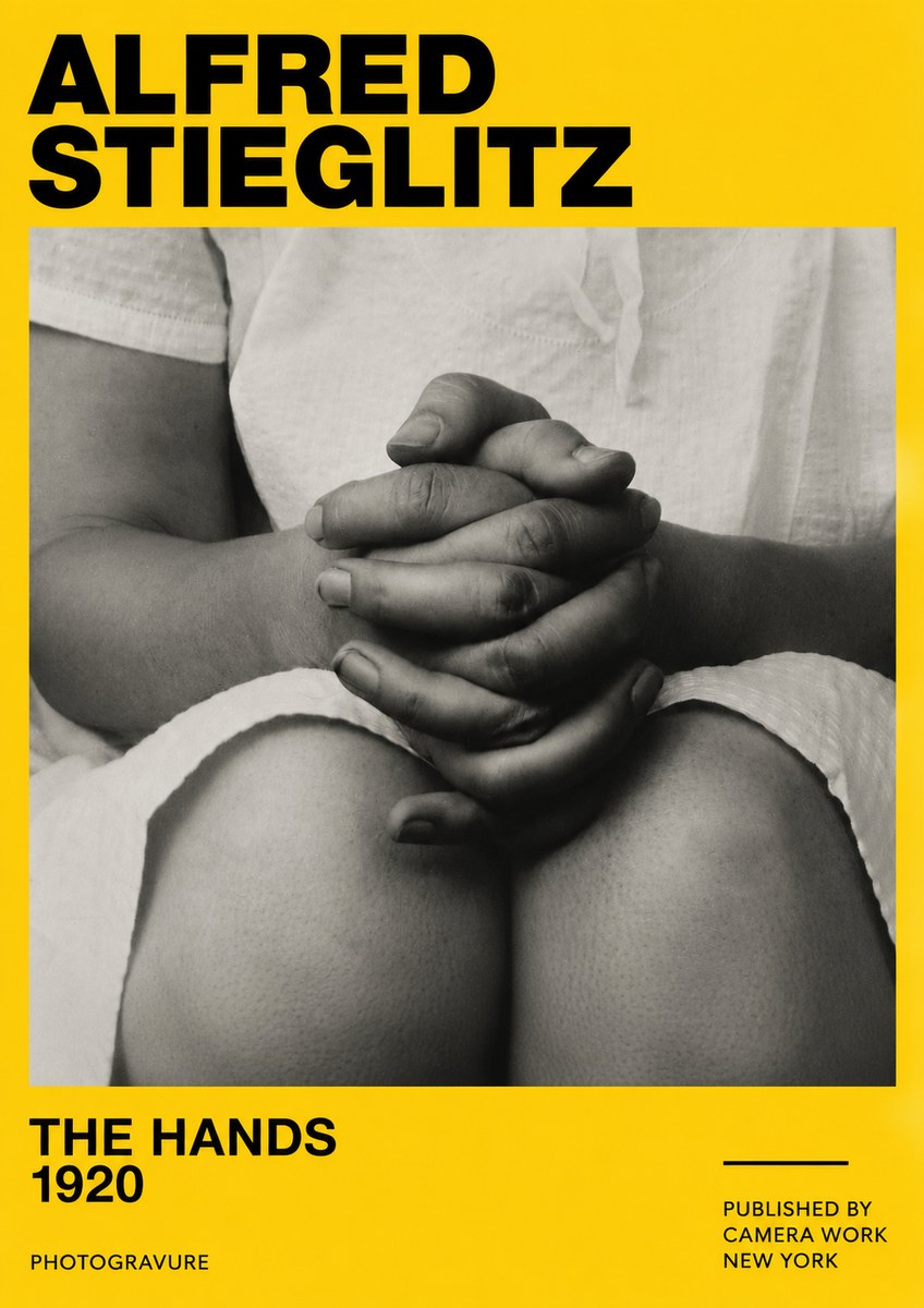 Alfred Stieglitz The Hands No4 - Plakát