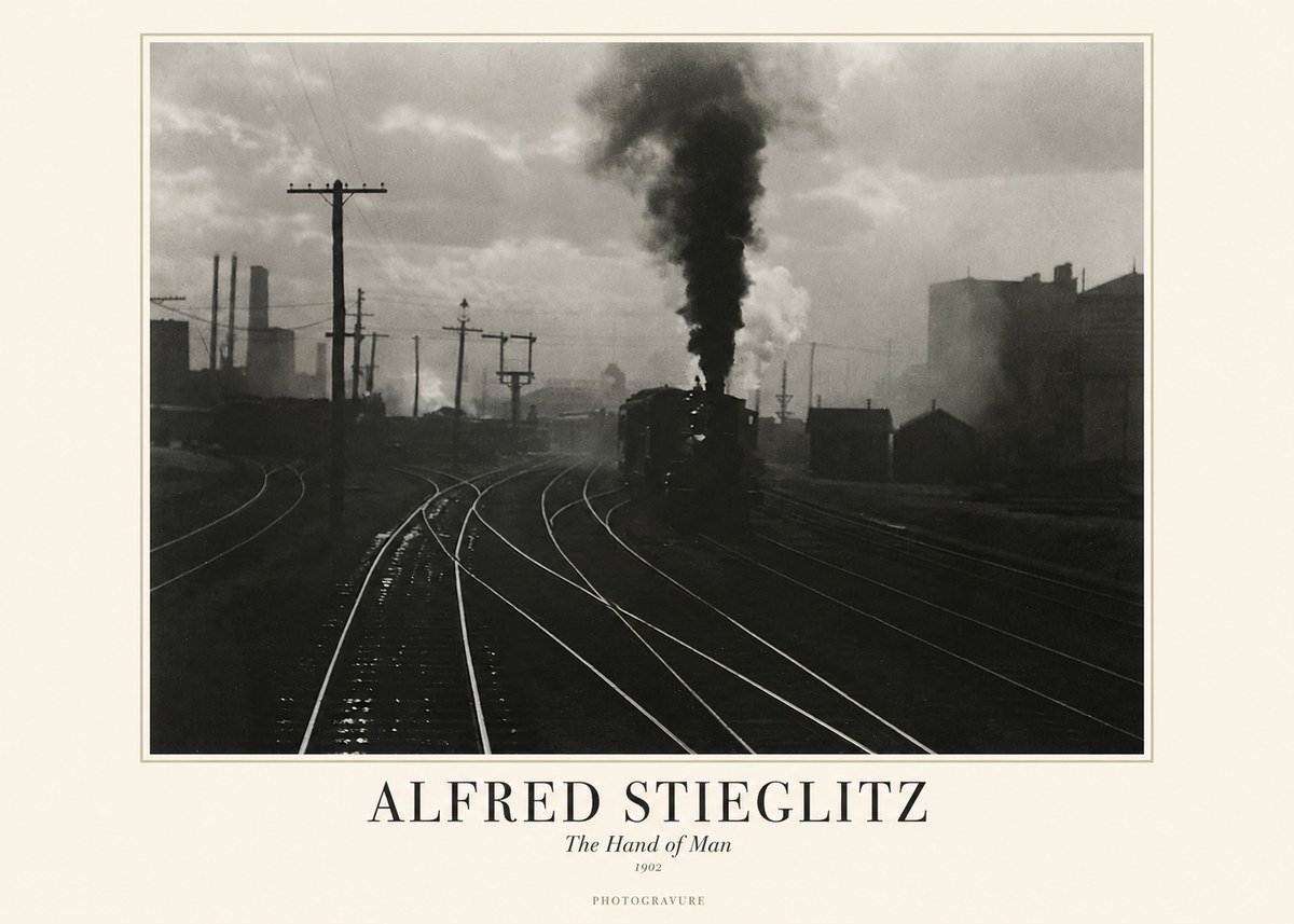 Alfred Stieglitz The Hand of Man I No1 - Plakát