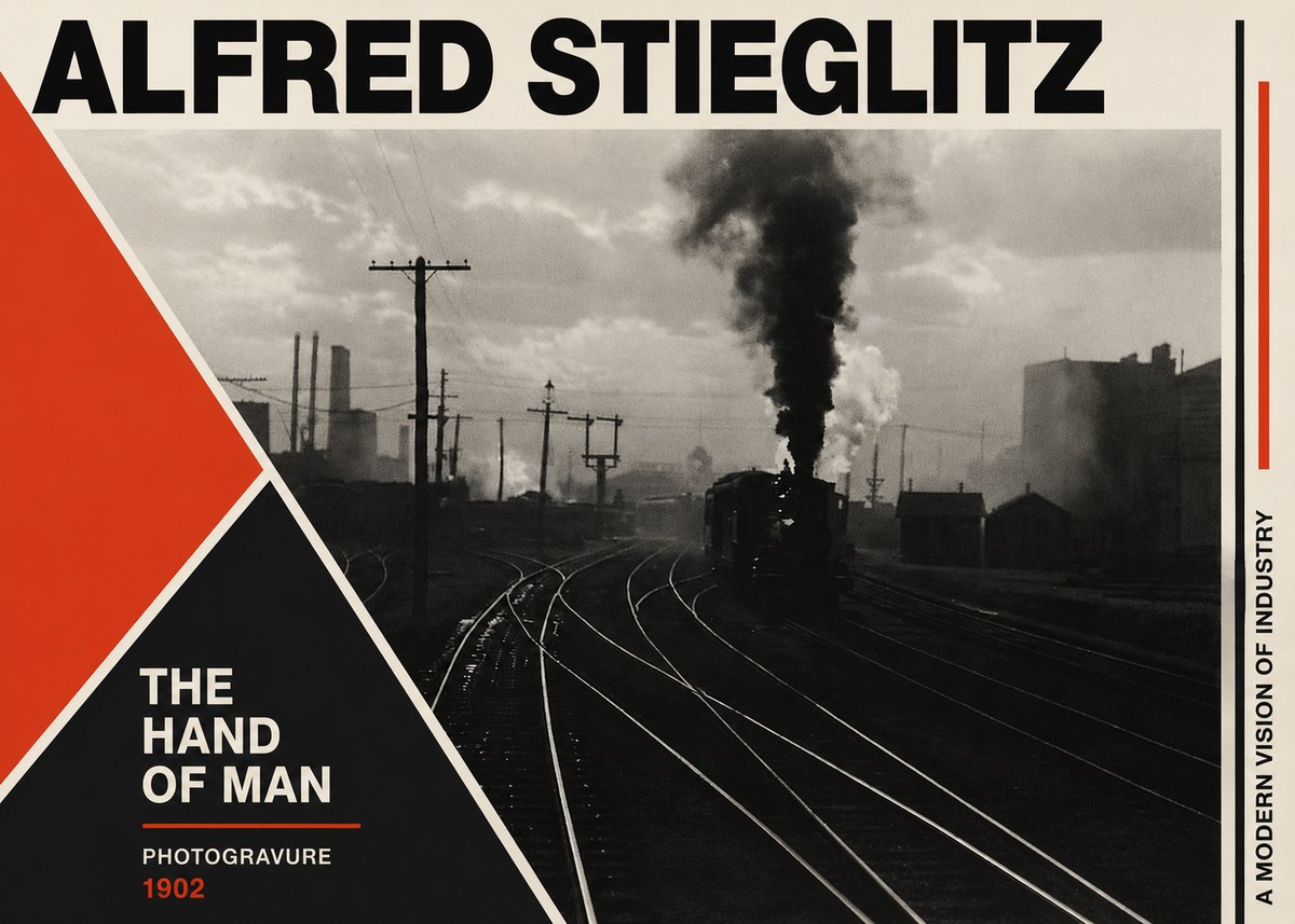Alfred Stieglitz The Hand of Man I No4 - Plakát