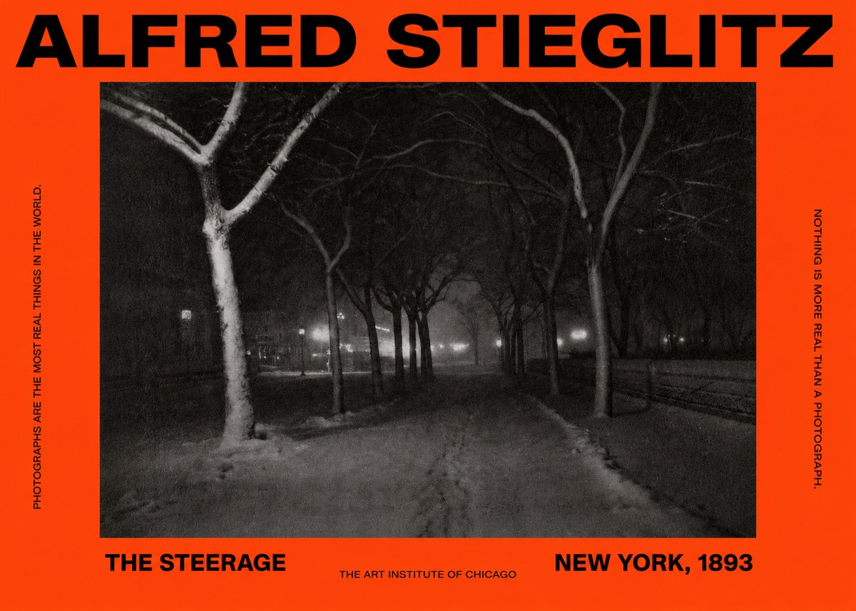 Alfred Stieglitz Winter—fifth Avenue, New York No5 - Plakát