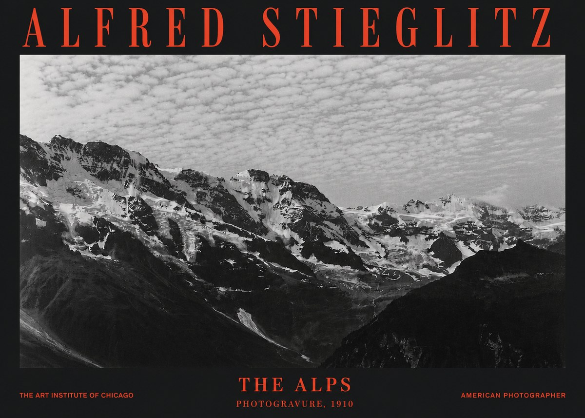 Alfred Stieglitz The Alps No4 - Plakát