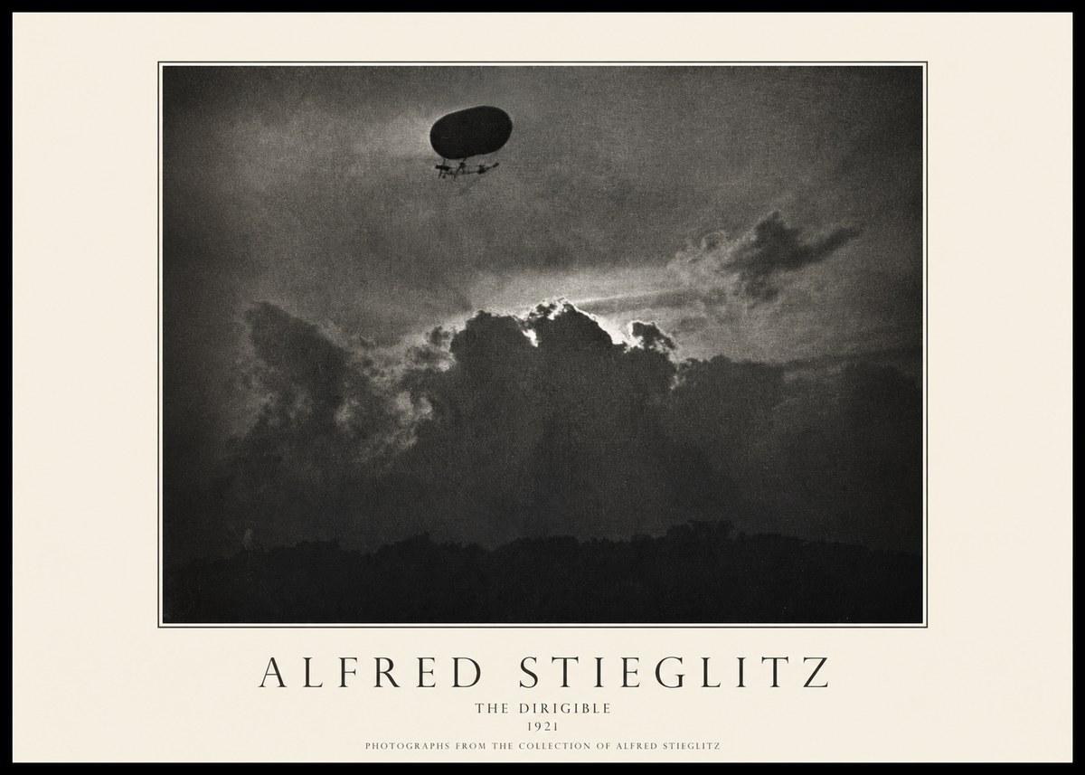 Alfred Stieglitz The Dirigible No1 - Plakát