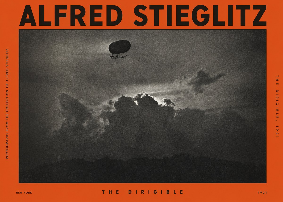 Alfred Stieglitz The Dirigible No2 - Plakát
