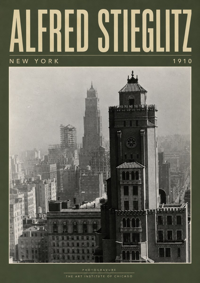 Alfred Stieglitz New York No4 - Plakát