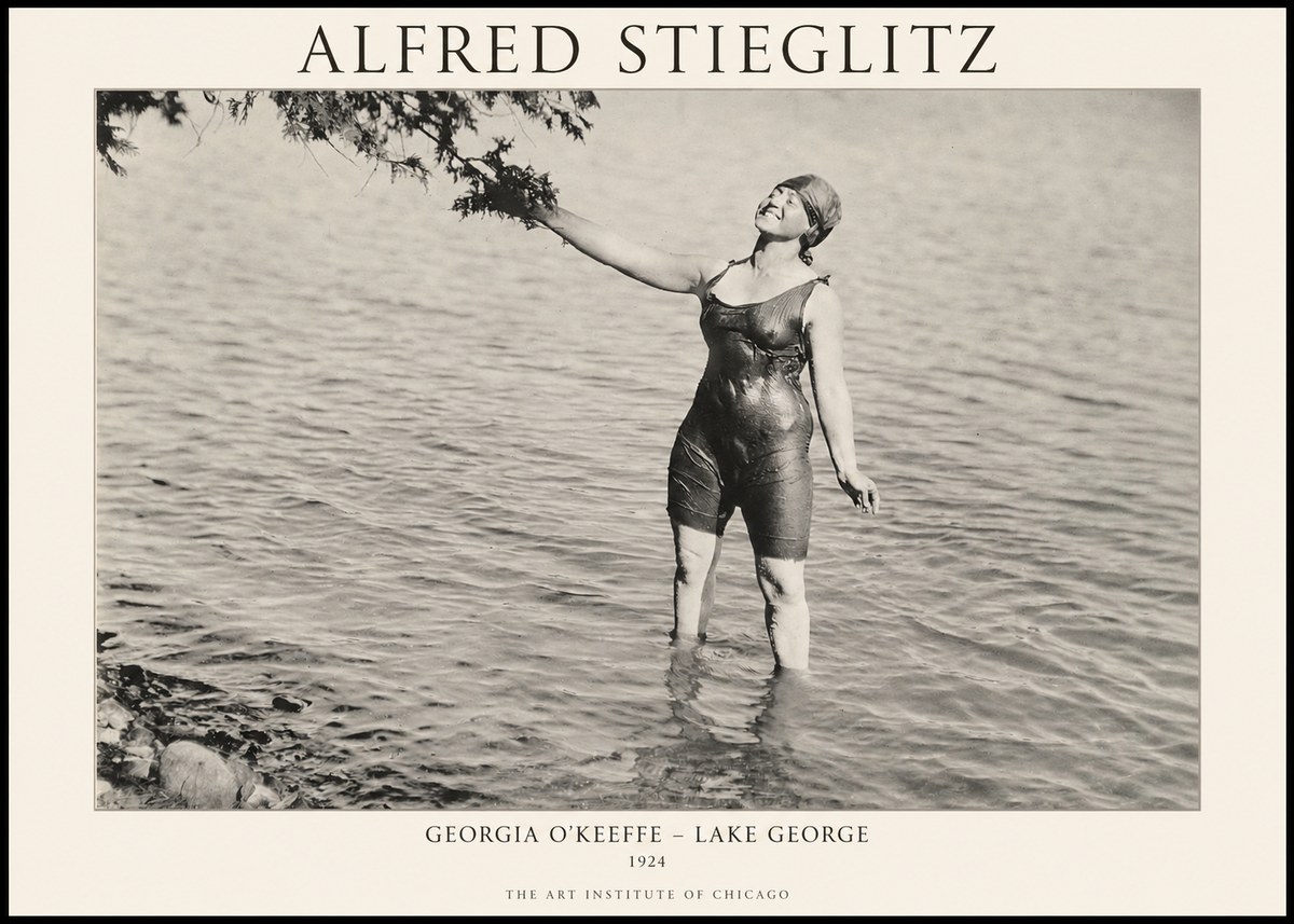 Alfred Stieglitz Lake George No1 - Plakát