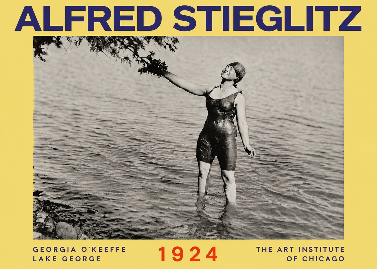 Alfred Stieglitz Lake George No4 - Plakát
