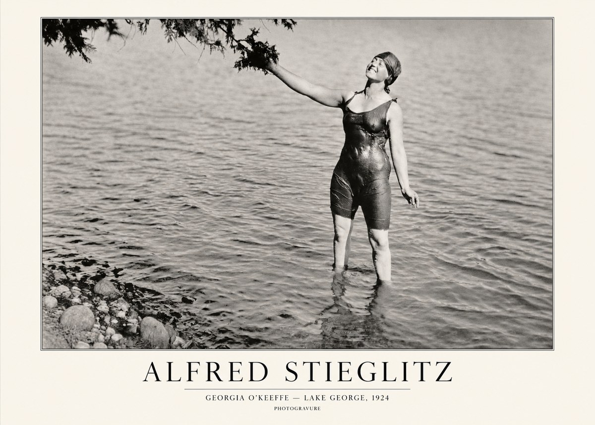 Alfred Stieglitz Lake George No6 - Plakát