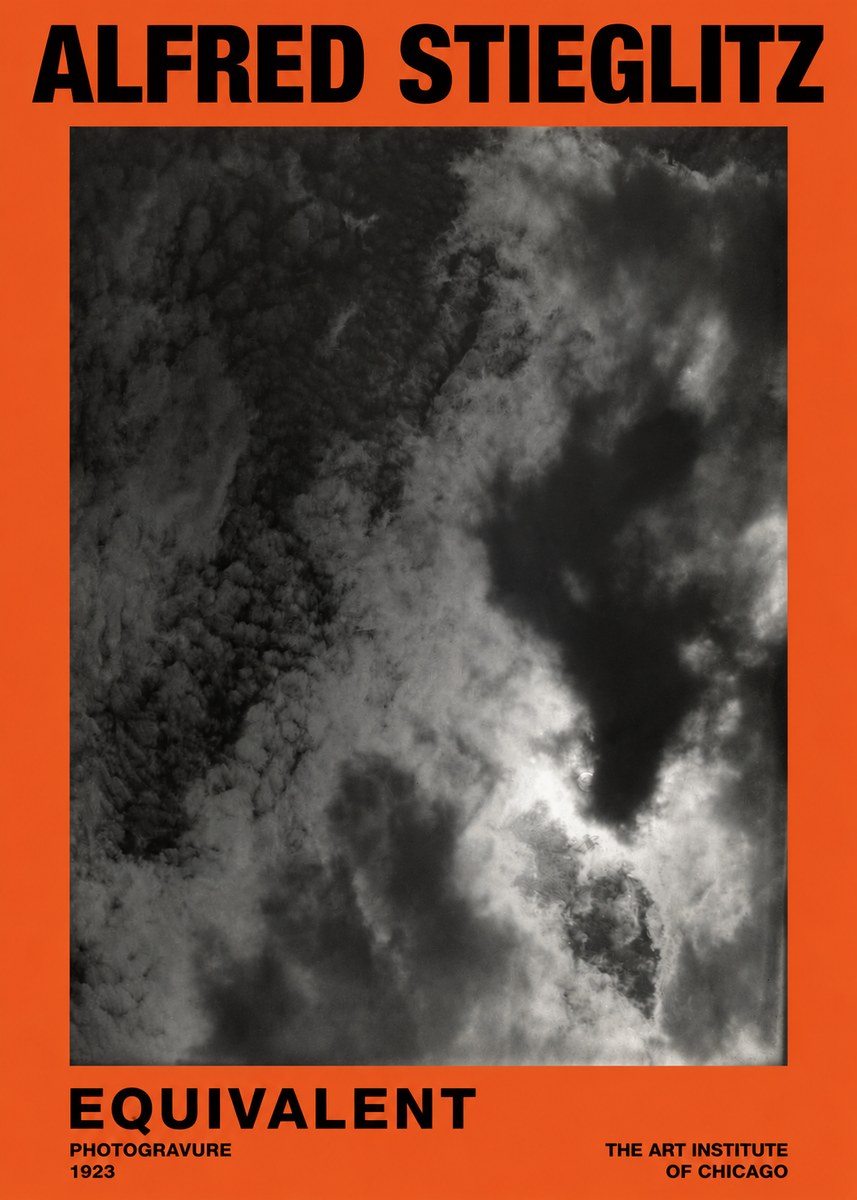 Alfred Stieglitz Equivalent V No2 - Plakát