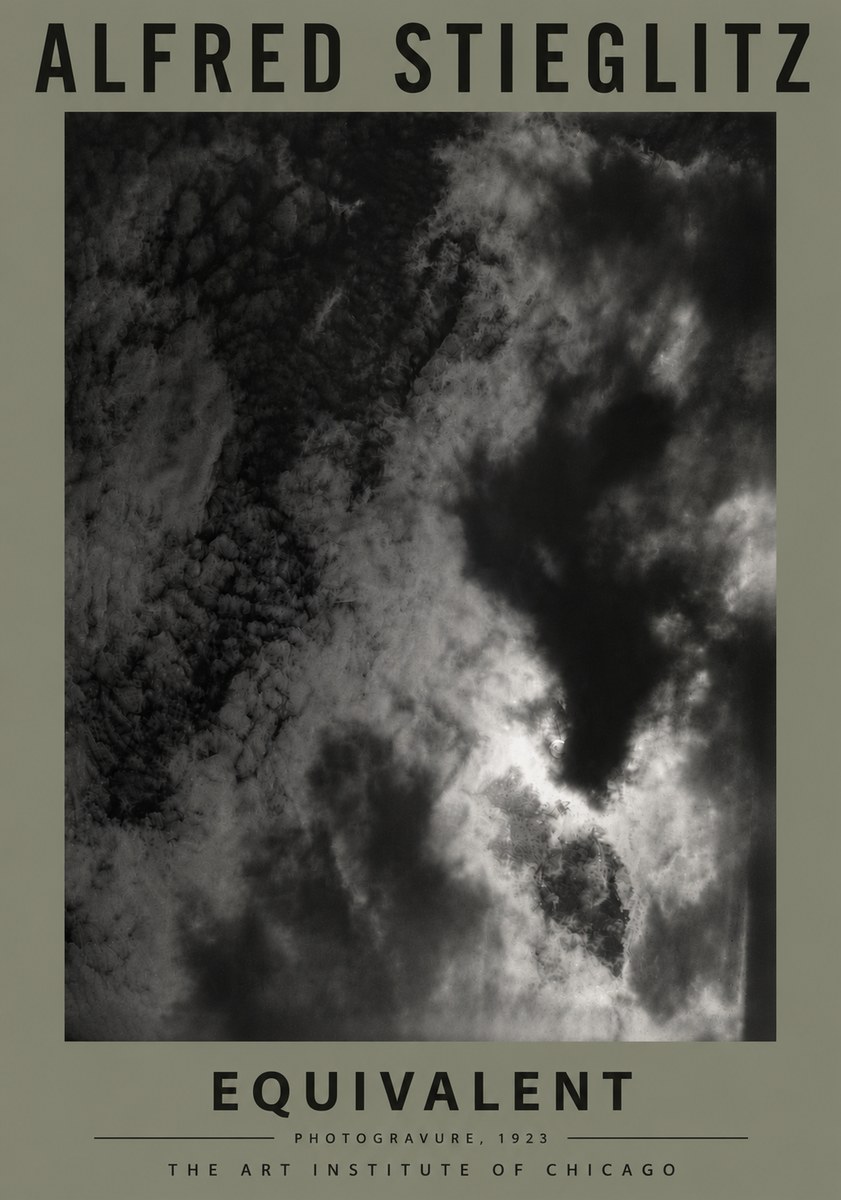 Alfred Stieglitz Equivalent V No6 - Plakát