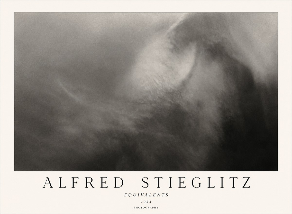 Alfred Stieglitz Equivalents III No1 - Plakát