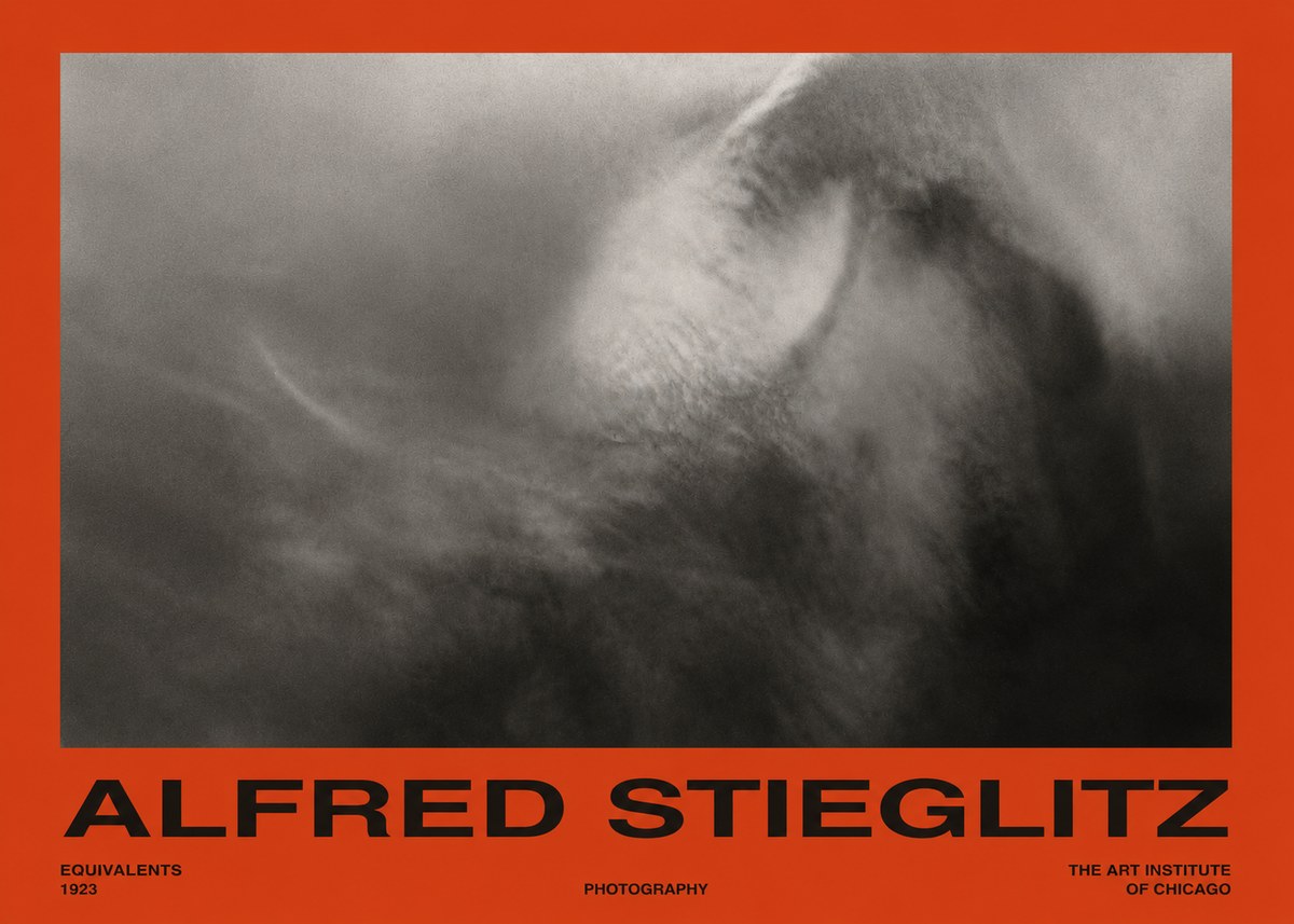 Alfred Stieglitz Equivalents III No2 - Plakát