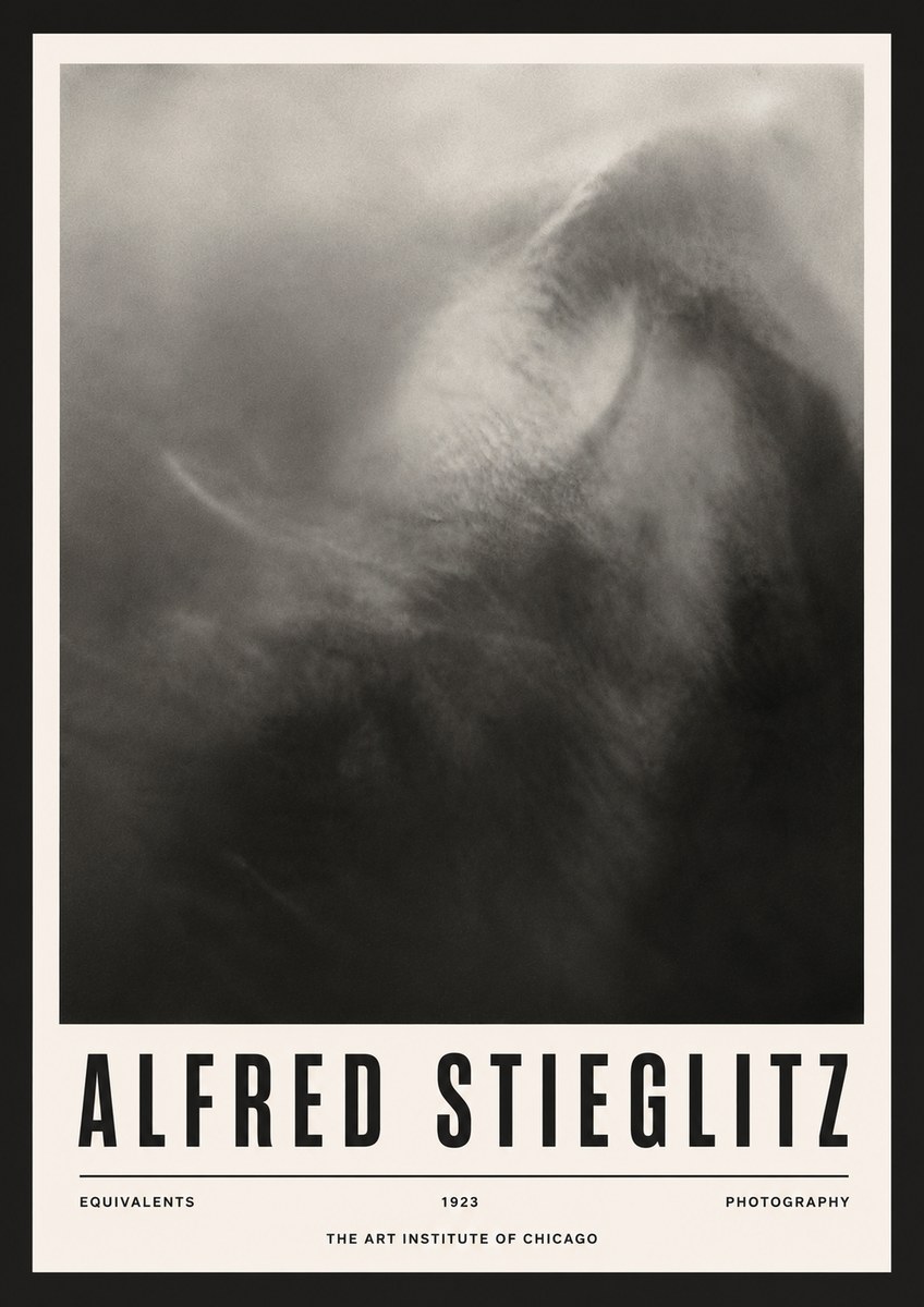 Alfred Stieglitz Equivalents III No4 - Plakát