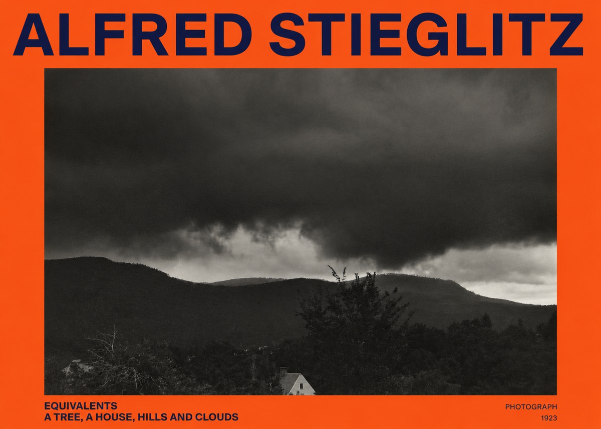 Alfred Stieglitz Equivalent VI No3 - Plakát
