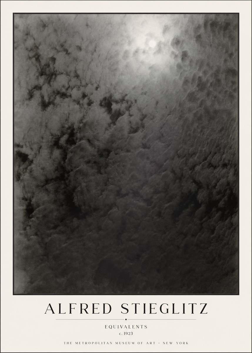 Alfred Stieglitz Equivalents IV No1 - Plakát