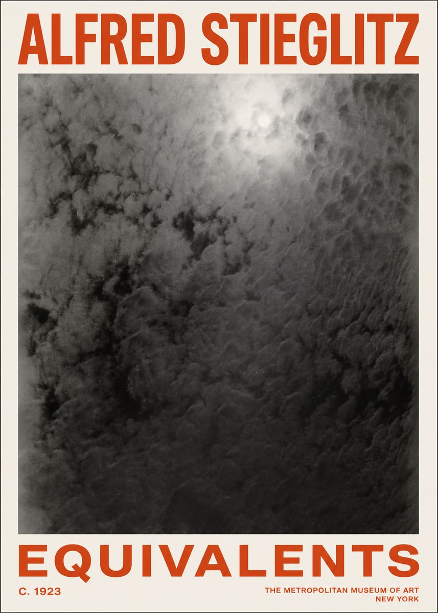 Alfred Stieglitz Equivalents IV No2 - Plakát