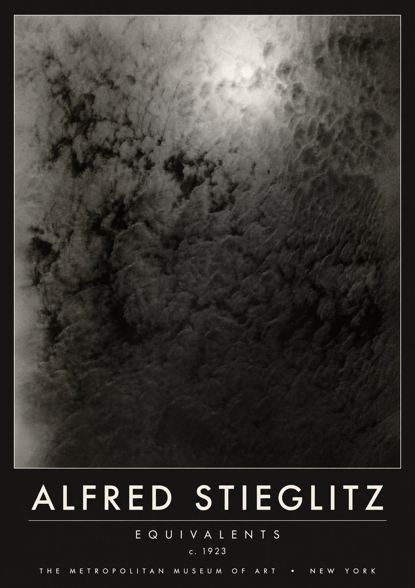 Alfred Stieglitz Equivalents IV No6 - Plakát